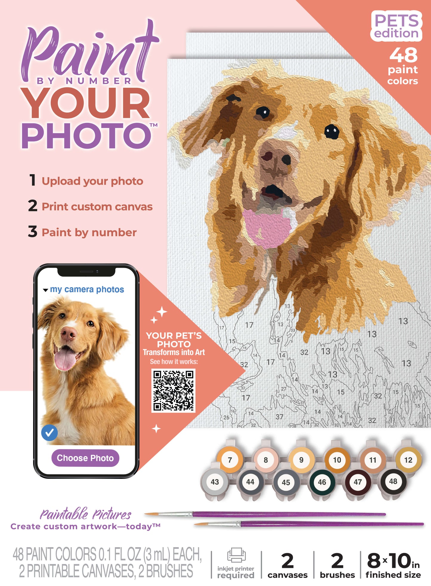 Paint Your Photo | Pets Edition